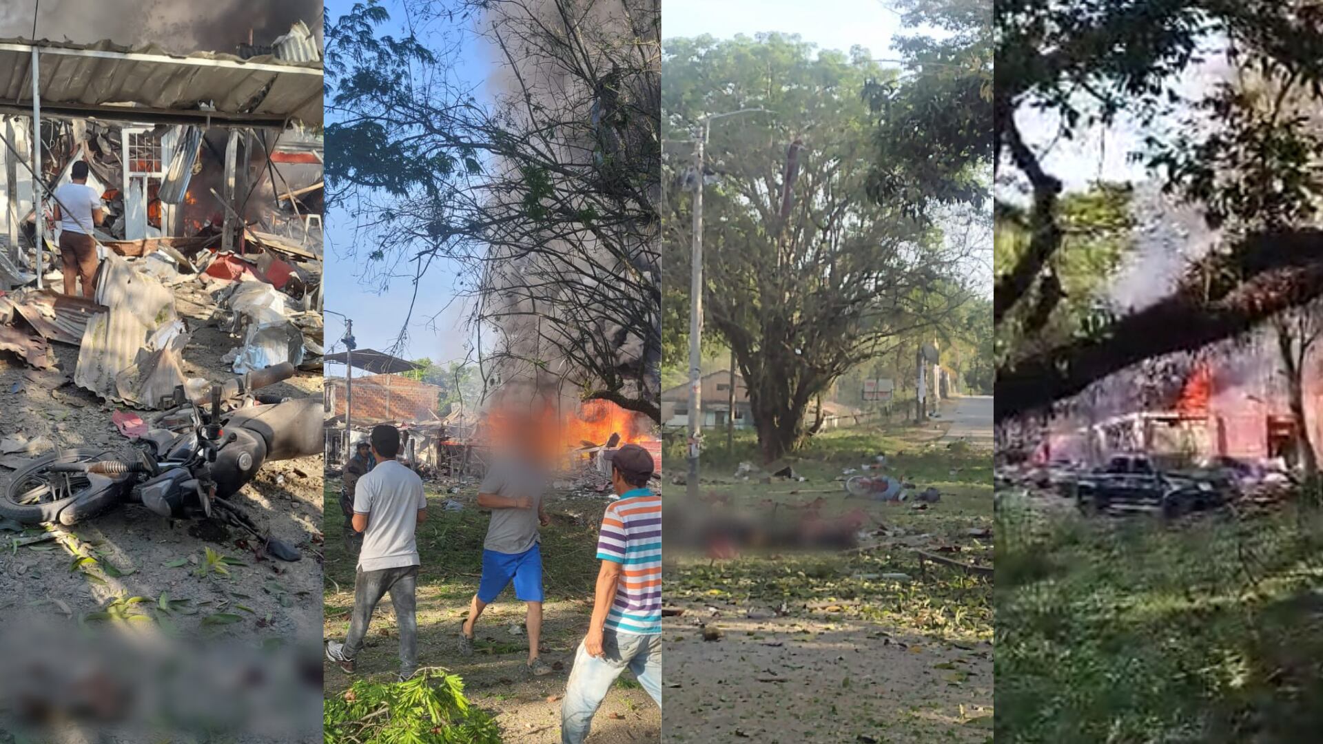 Atentados terroristas en Cauca este 20 de septiembre.