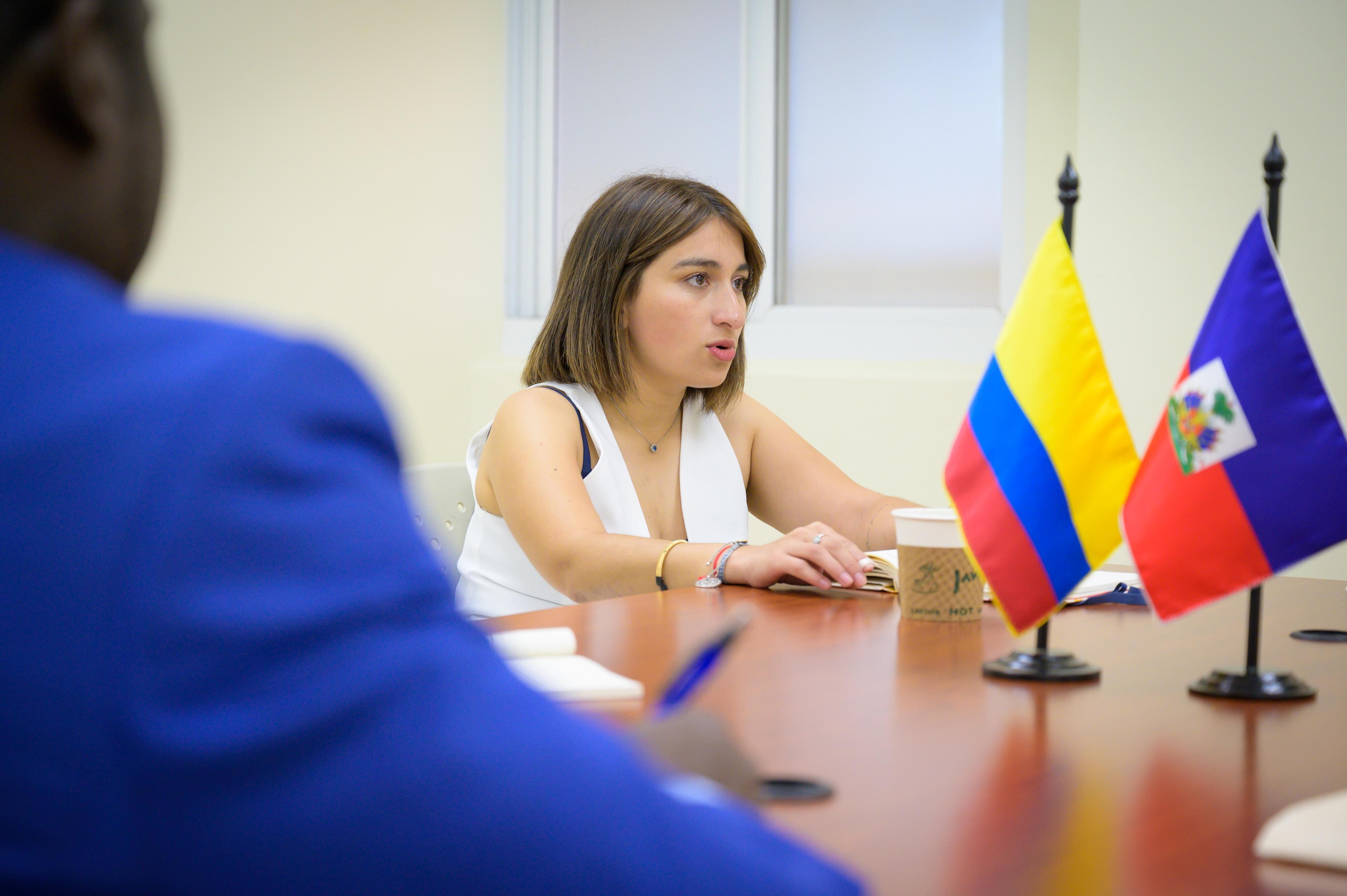 La canciller Laura Sarabia participó de la Asamblea de la OEA.