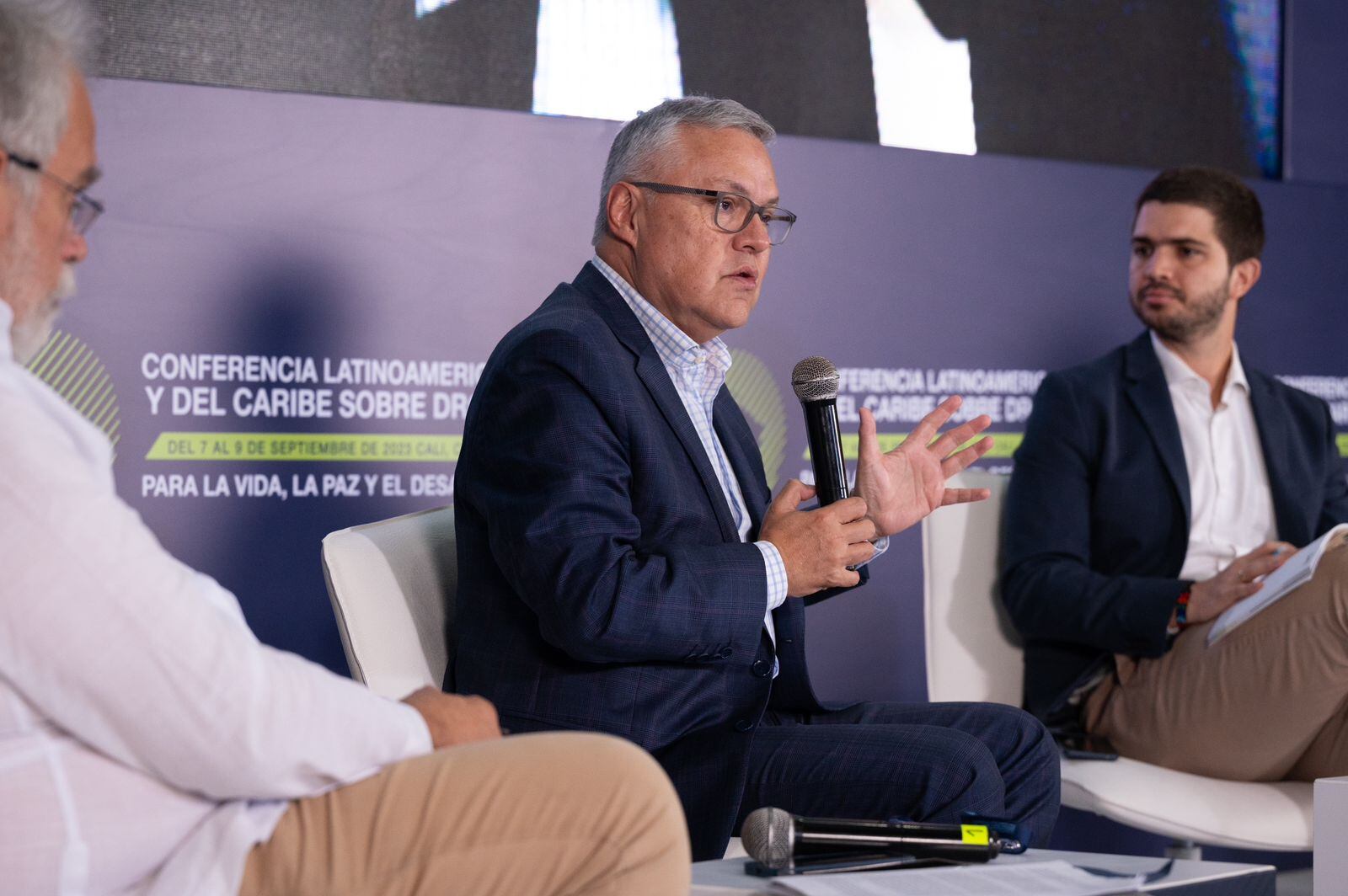 Las declaraciones las dio en la conferencia latinoamericana y del Caribe sobre drogas.