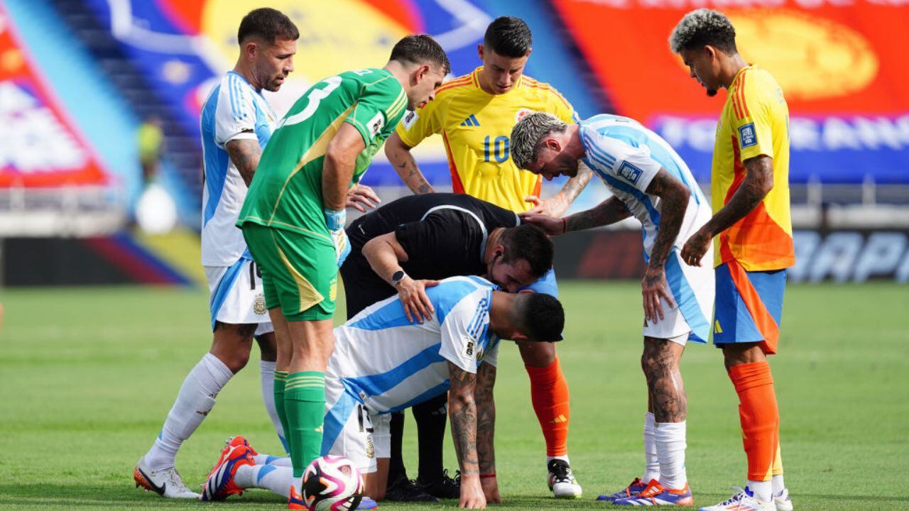 Duelo entre colombianos y argentinos.