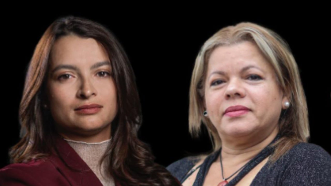 Andrea Petro y Mary Luz Herrán