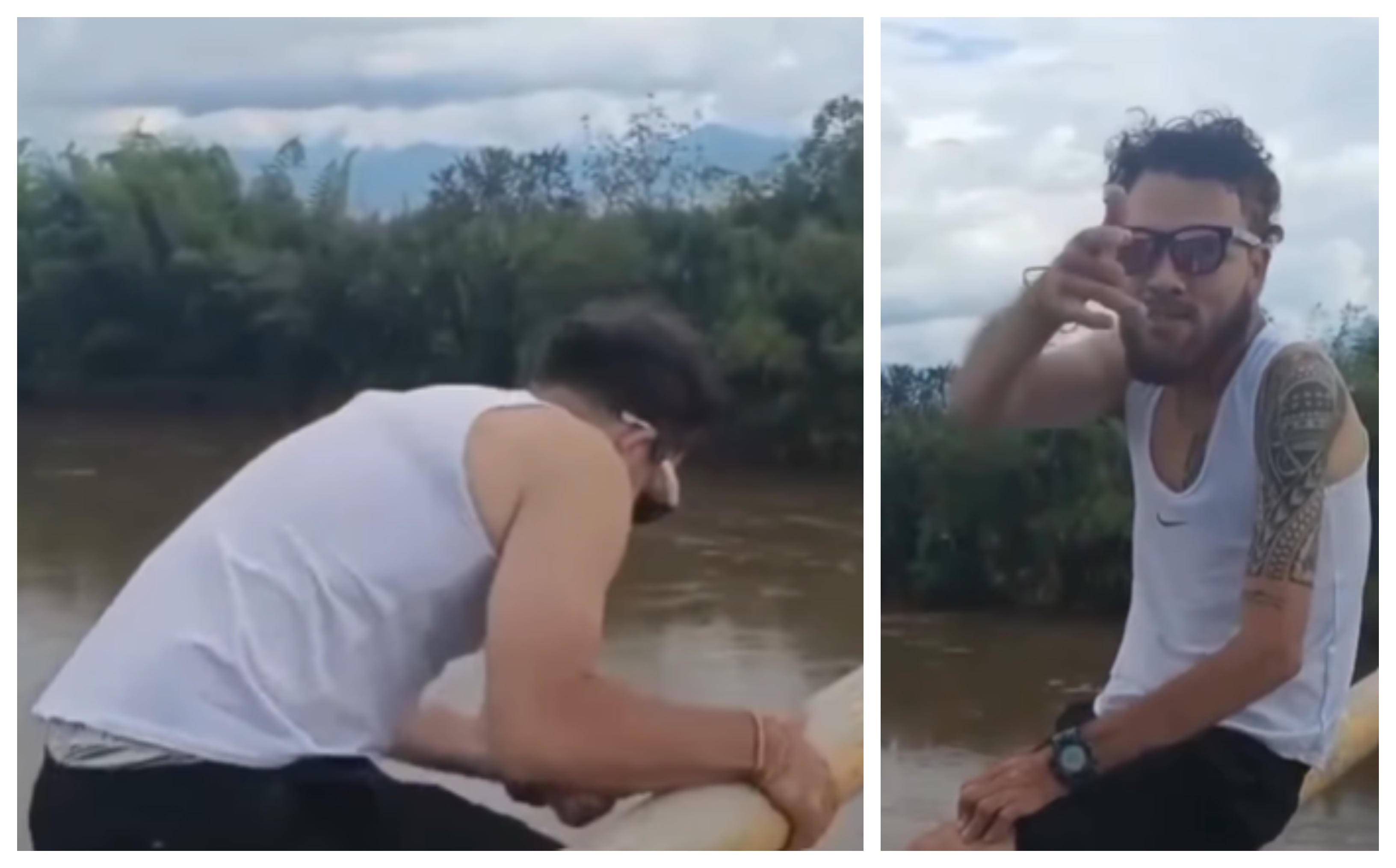 Ángel Montoya, tulueño de 30 años que murió al tirarse al río Cauca en un reto viral.