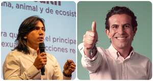 Albert Corredor y Felipe Vélez son candidatos a la alcaldía de Medellín.