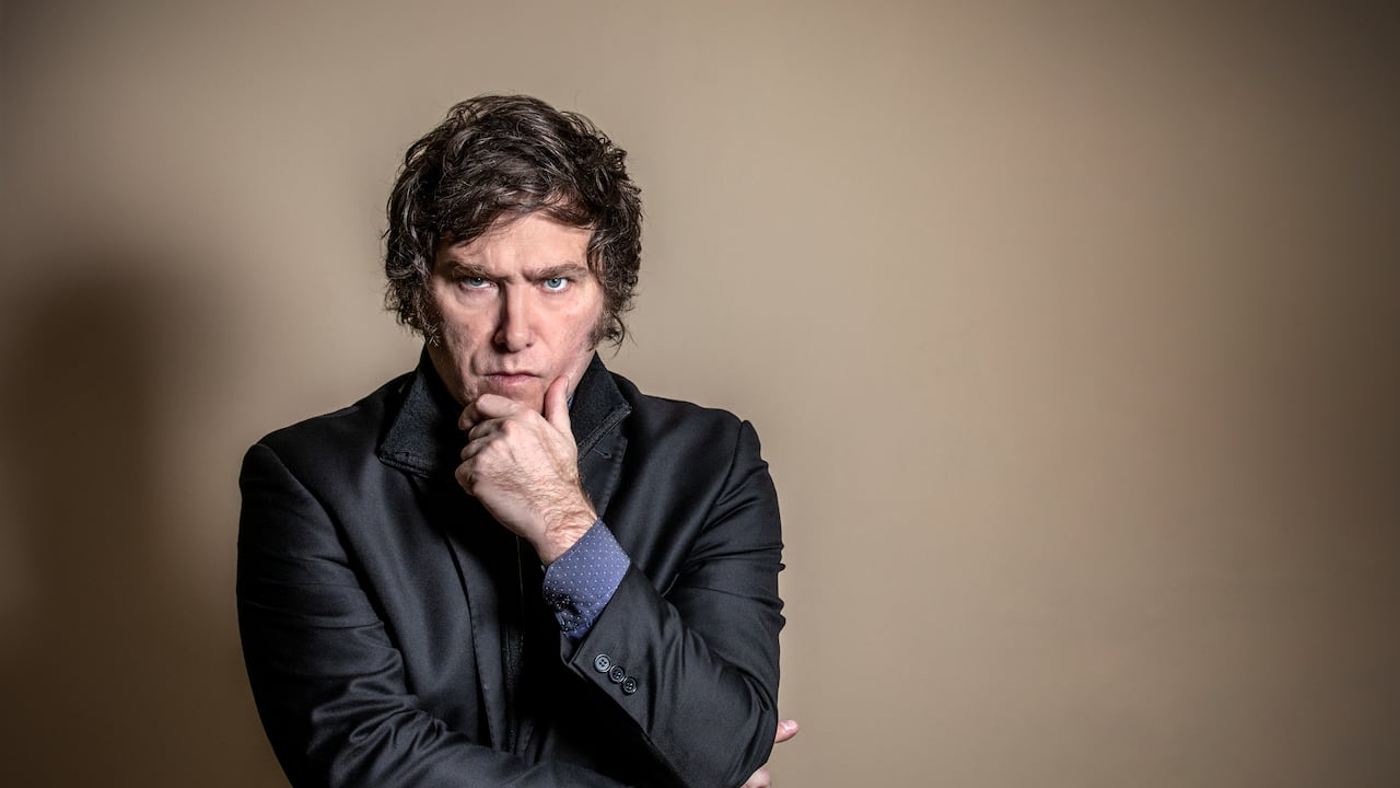 Javier Gerardo Milei. Político y congresista Argentino.
Bogotá Junio 16 de 2022.
Foto: Juan Carlos Sierra-Revista Semana.