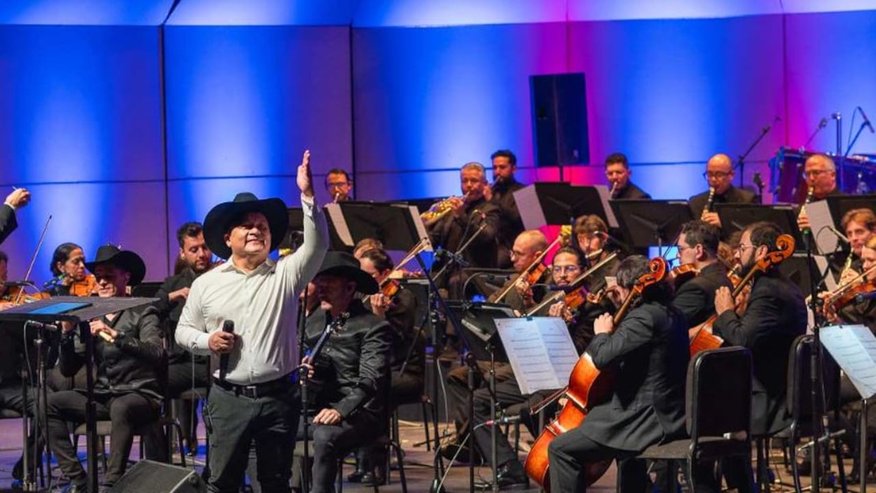 Walter Silva con la Orquesta Sinfónica Nacional de Colombia