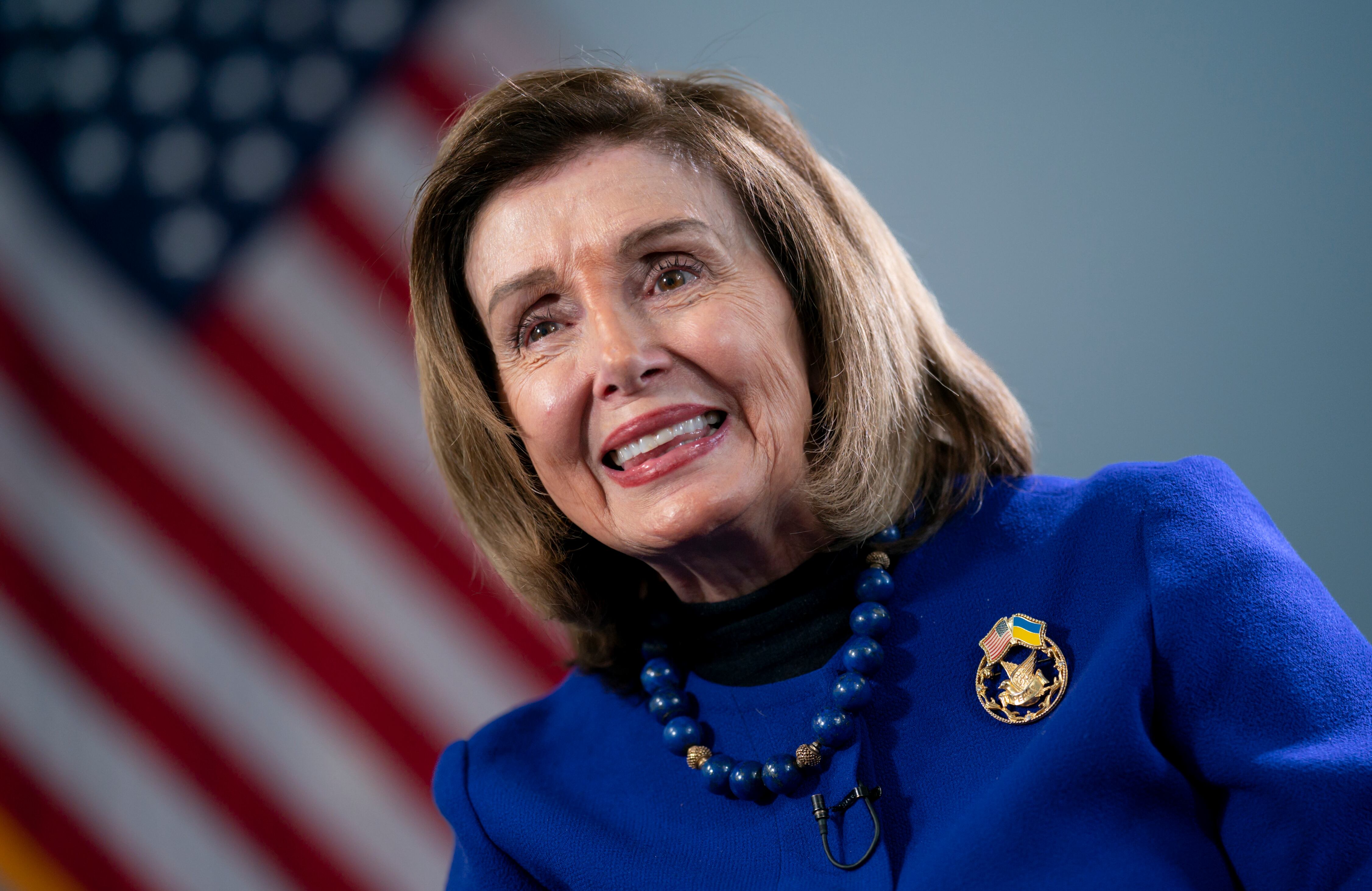 La ex presidenta de la Cámara de Representantes, Nancy Pelosi, demócrata por California