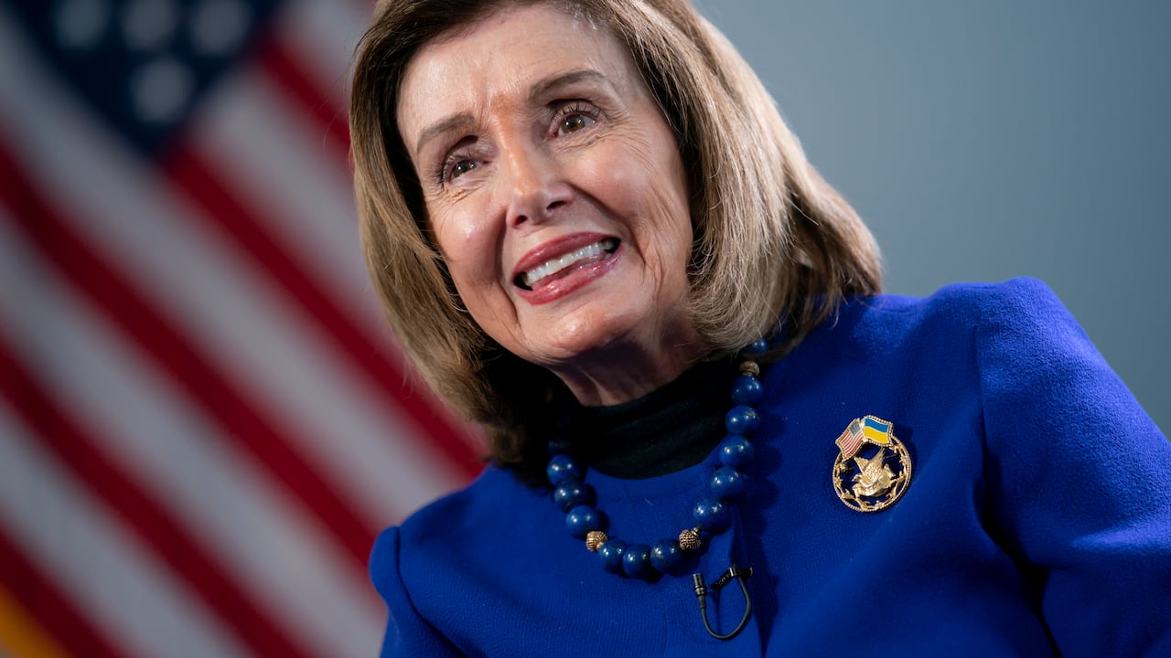 La ex presidenta de la Cámara de Representantes, Nancy Pelosi, demócrata por California