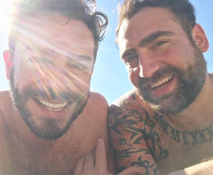 Juan Pablo Espinosa lleva 5 años con su pareja