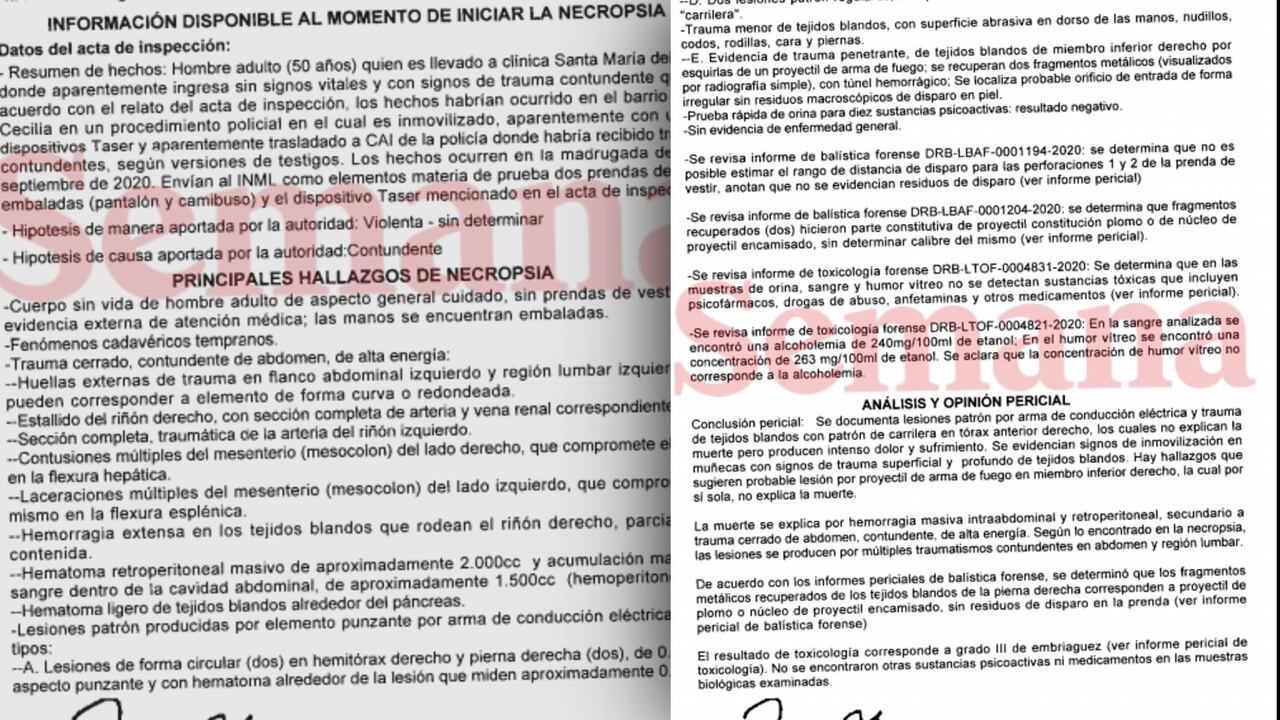 Documento Javier Ordóñez