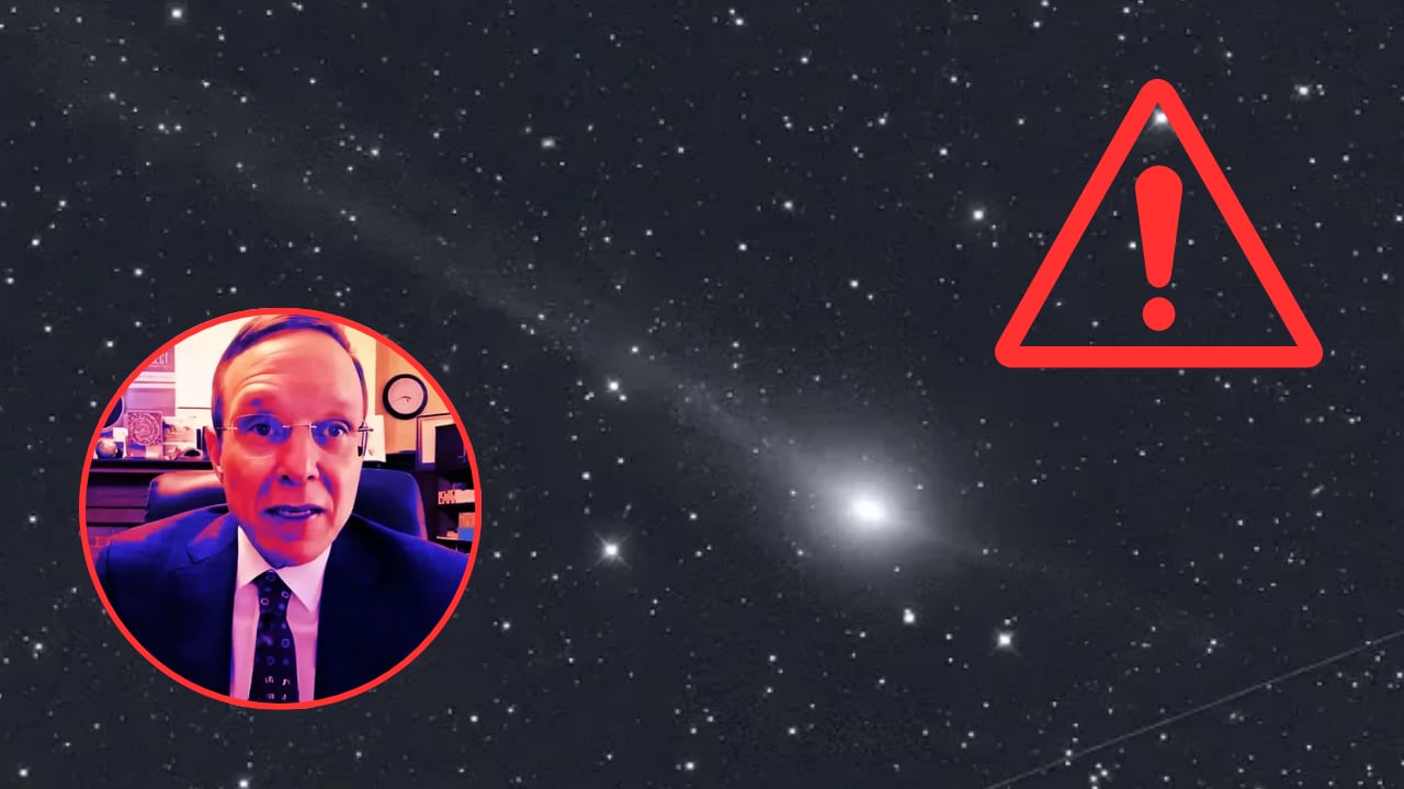 La polémica creció cuando un astrofísico denunció que circulaba contenido falso sobre el objeto interestelar. (Foto del 3I/ATLAS 28 de noviembre e imagen del medio fake)