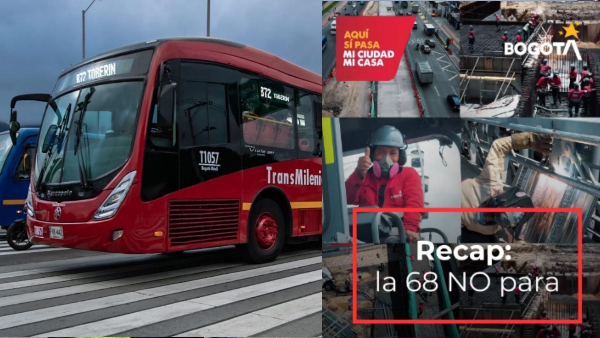 Avances de la obra superan el 77 % en general, acá el desglose por grupo.