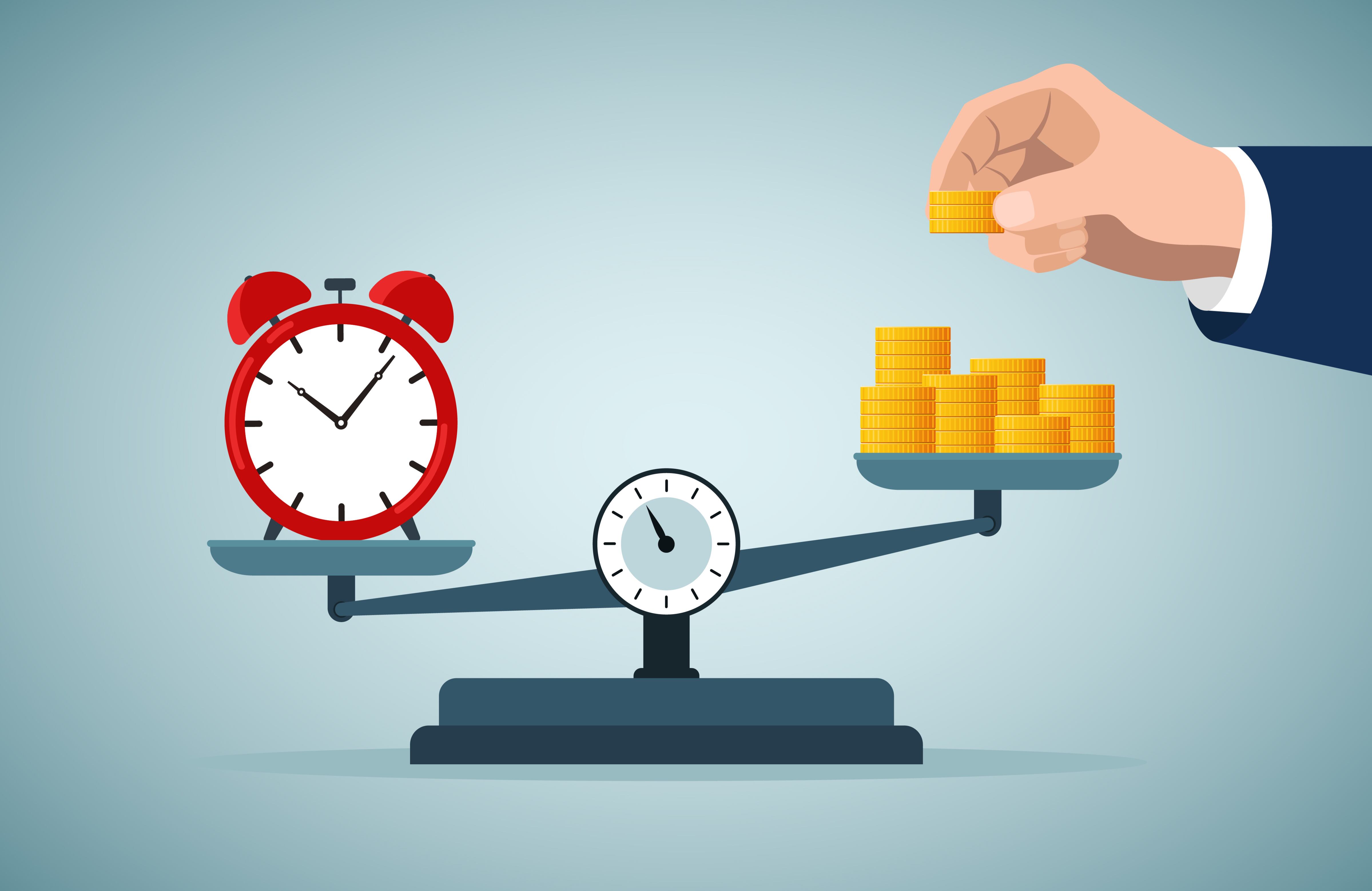 Time is money, Employment relationship, Buy time