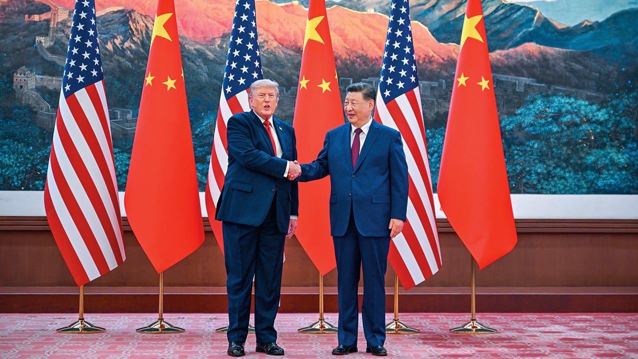 Donald Trump y Xi Jinping.