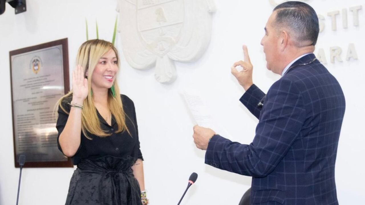 La congresista Katherine Miranda, la nueva presidenta de la Comisión Tercera de la Cámara.