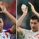 Francia vs. Polonia - octavos de final en el Mundial de Qatar 2022.