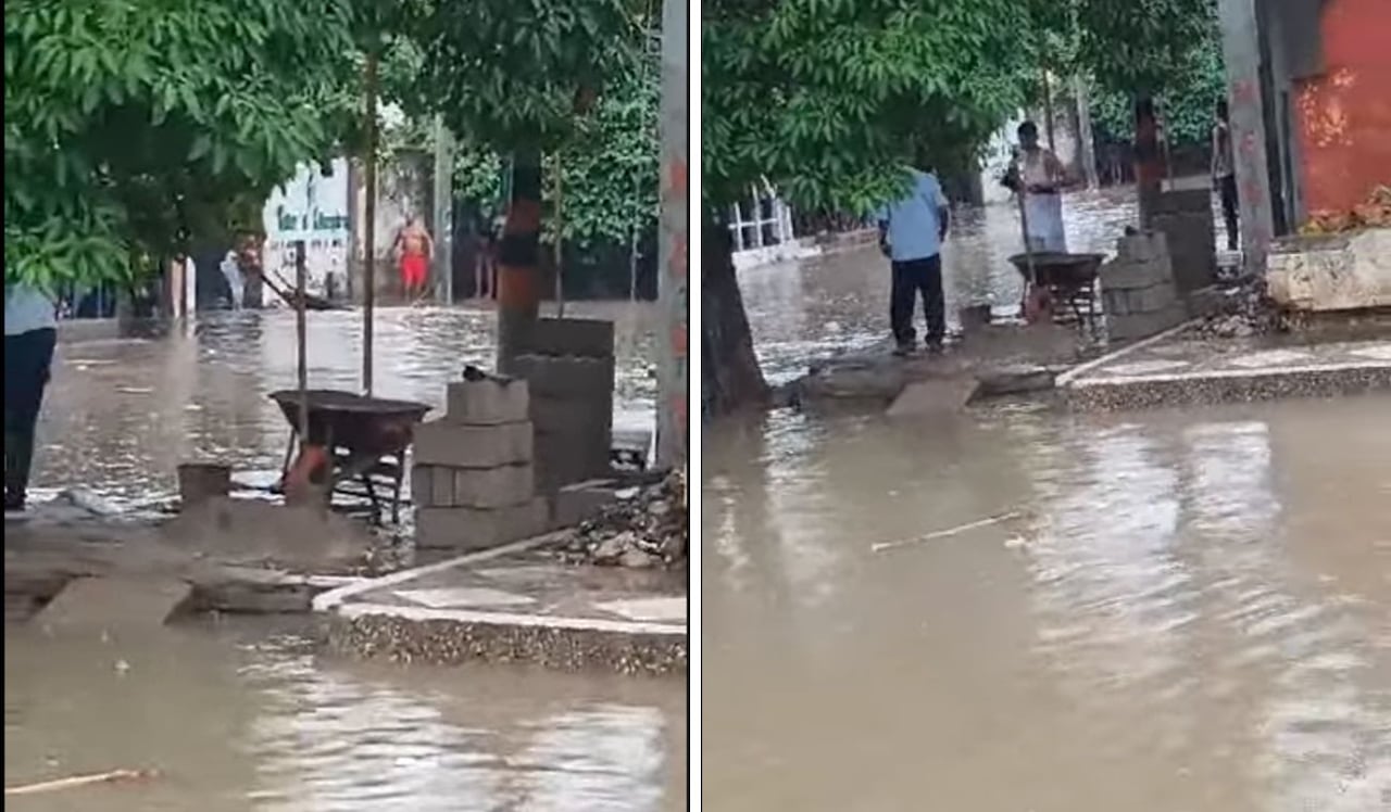 Las fuertes lluvias que se registraron durante este fin de semana en La Guajira, dejaron una serie de emergencias en el departamento.