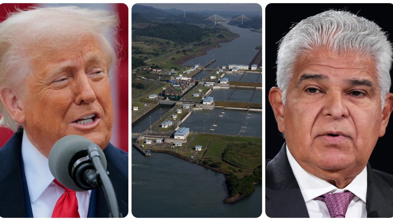 Donald Trump y José Raul Mulino