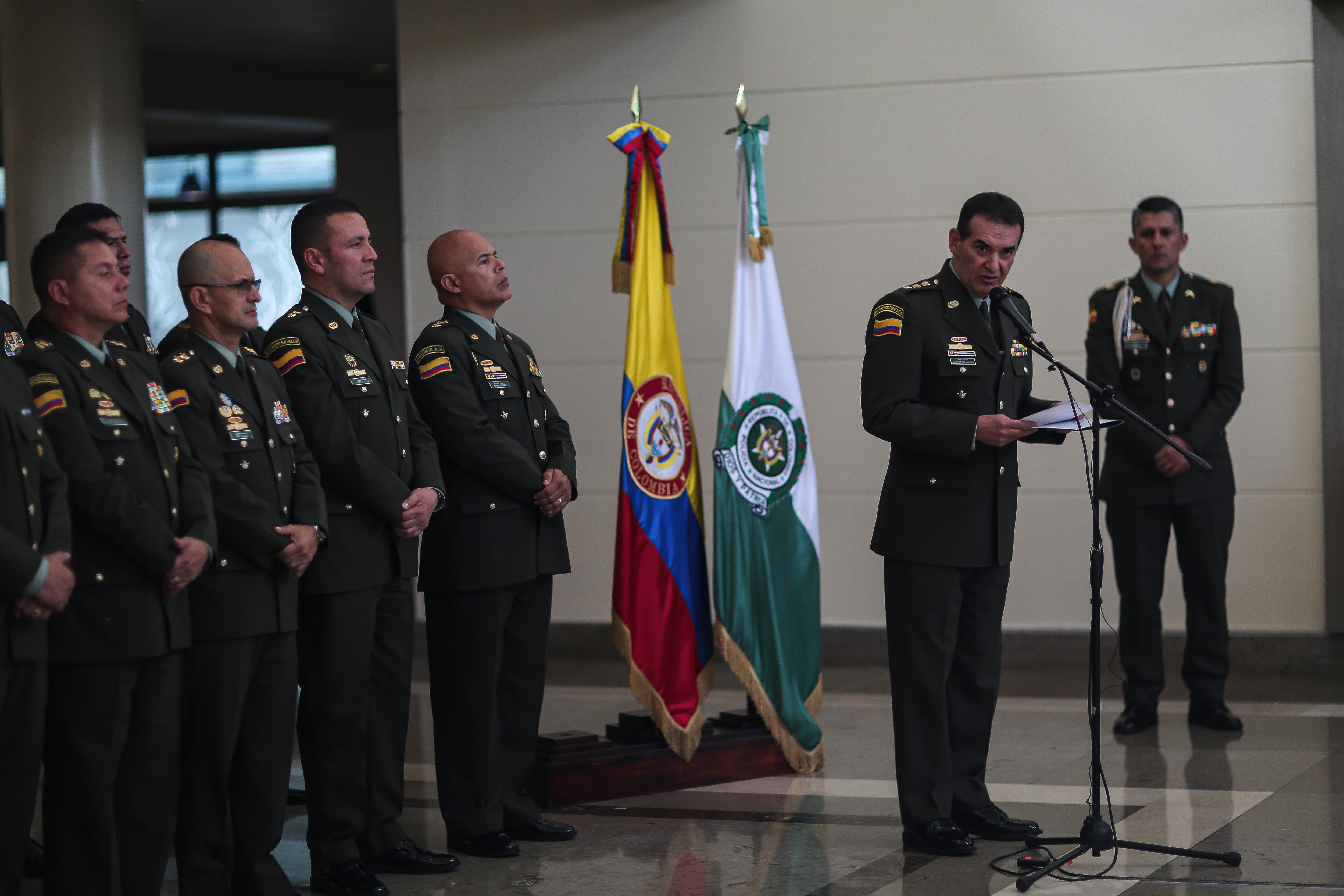 Mayor General William Salamanca
Director de la policia nacional 
REVISTA SEMANA