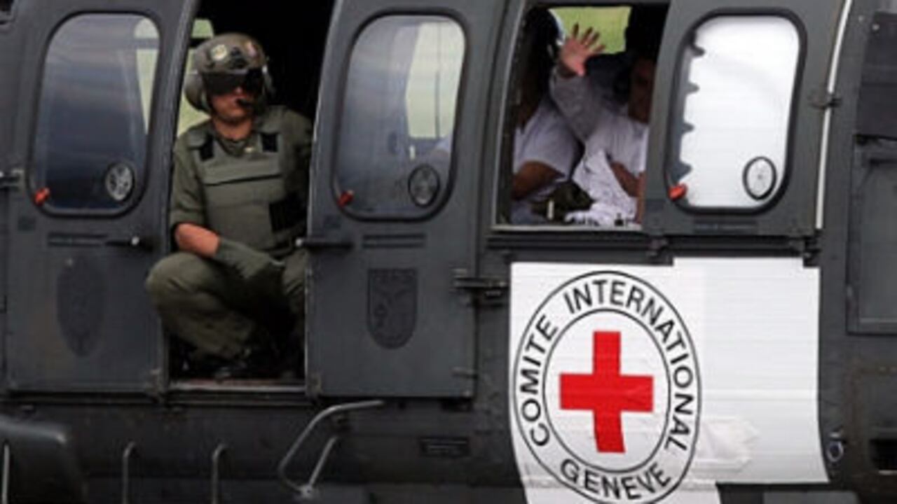 Este lunes fueron liberados diez uniformados secuetrados por las FARC.