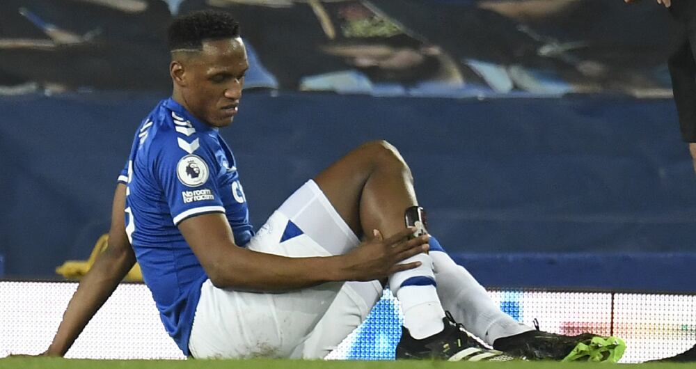 Yerry Mina. Foto: AFP / PETER POWELL / POOL