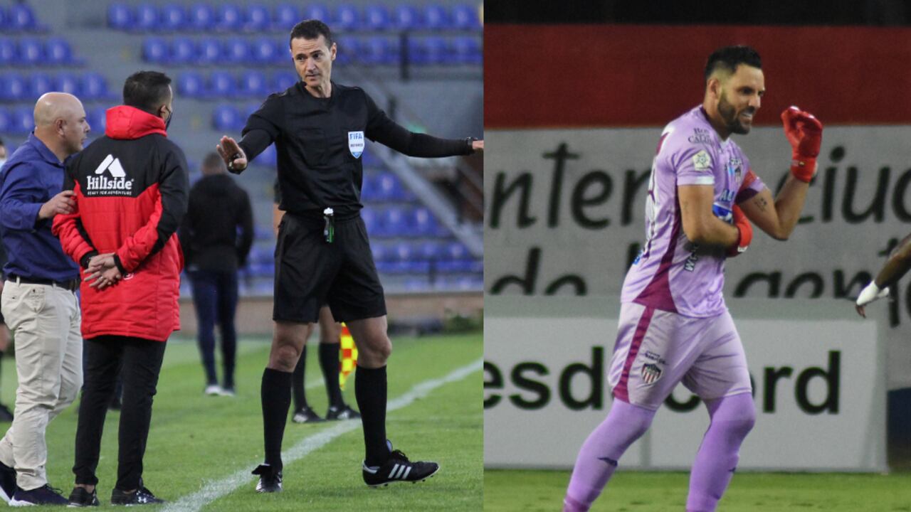 El miembro del conjunto ‘volcánico’ se pronunció tras el altercado con el arquero.