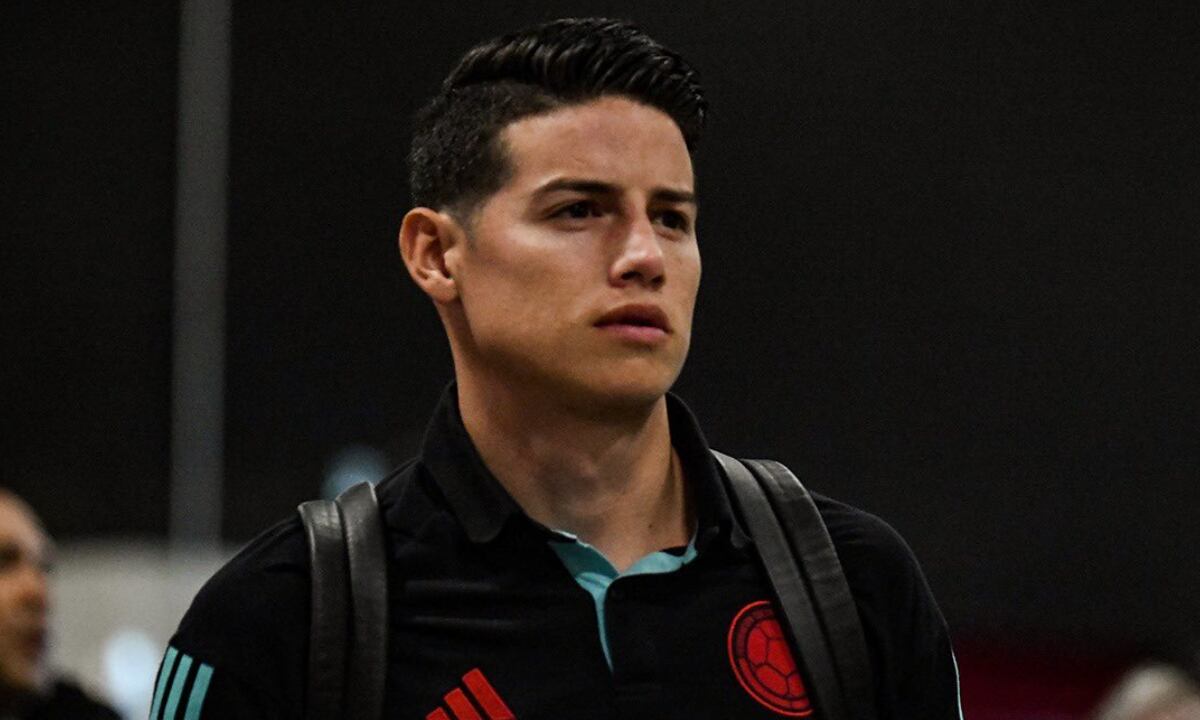 James Rodríguez, Selección Colombia. Foto: Twitter oficial Selección Colombia (@FCFSeleccionCol)