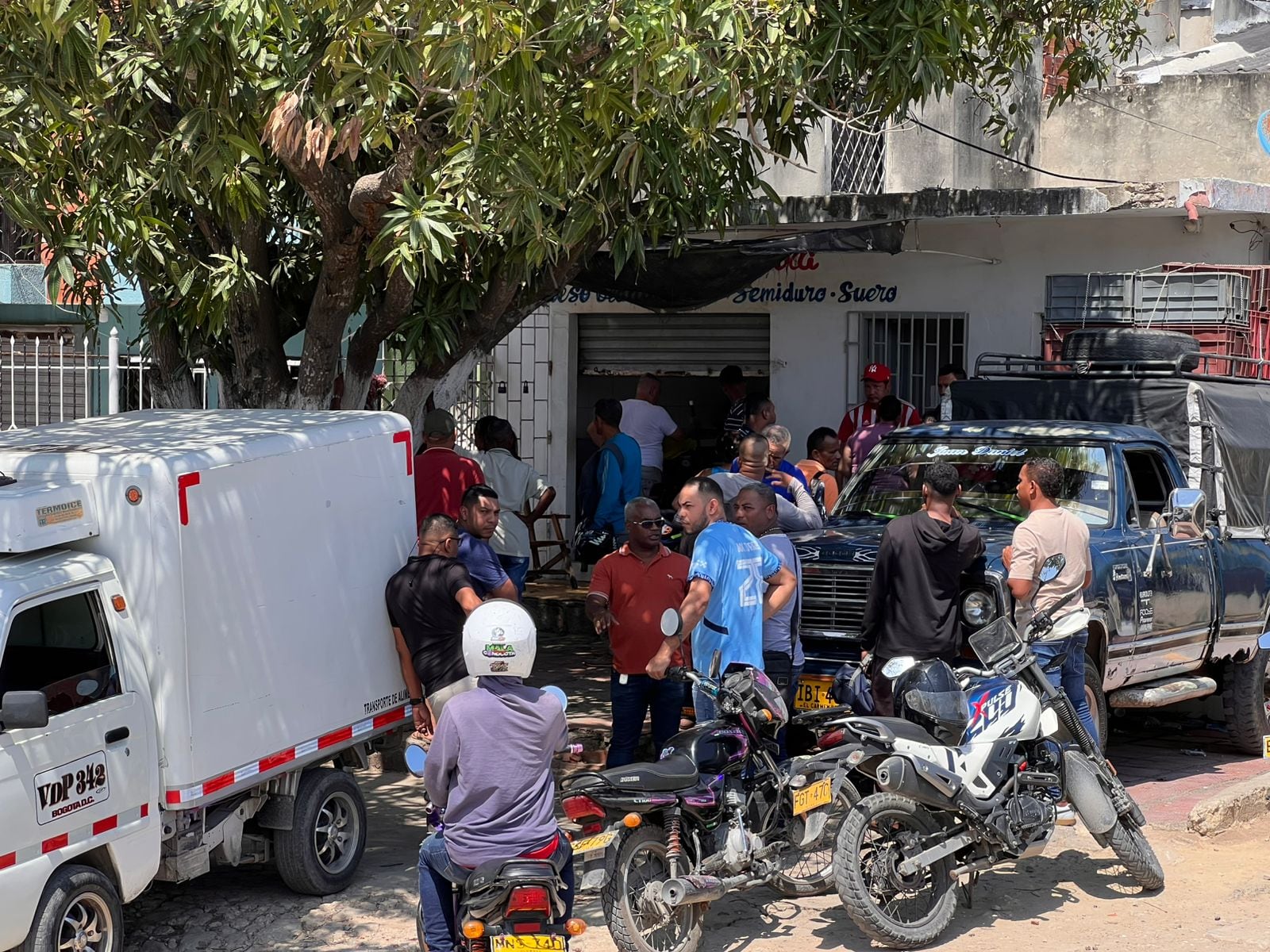 En este sitio se registró el asesinato.
