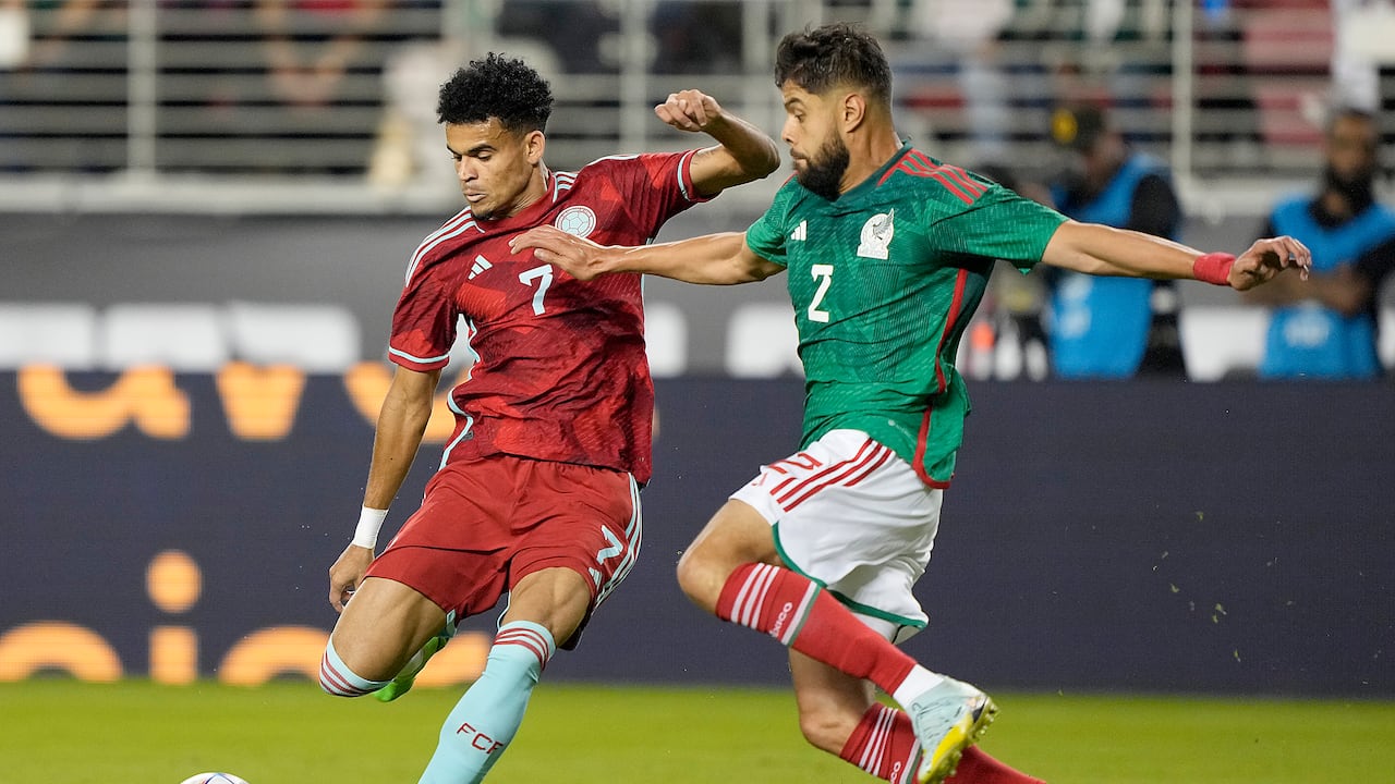 Luis Díaz ante México.