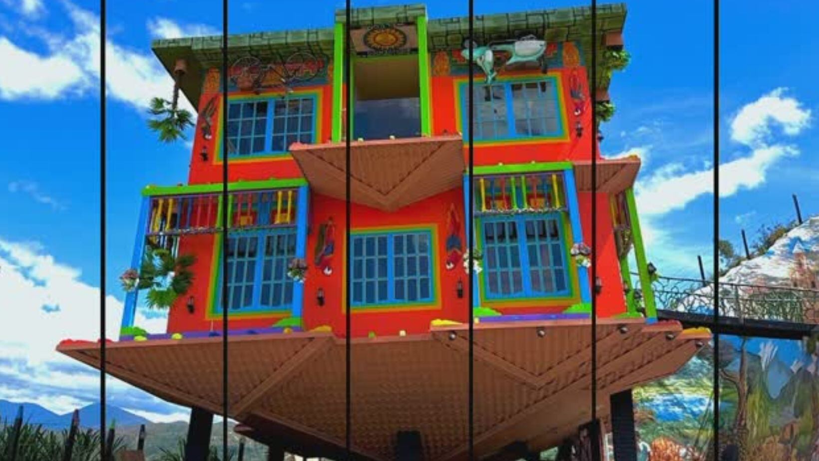 Precio de ingreso a la casa al revés en Ráquira, a 60 km de Tunja: ¿cómo llegar?