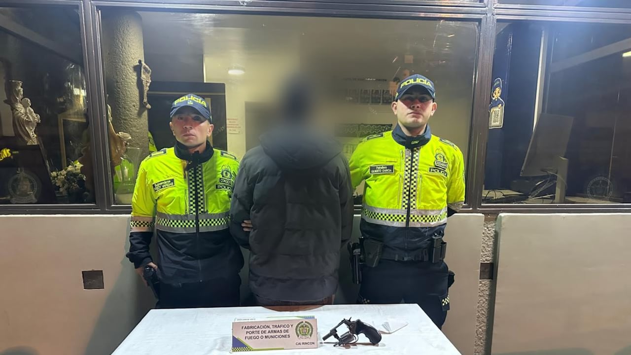 Capturan en Suba a menor armado que llevaba ocho meses evadido de un centro de atención.