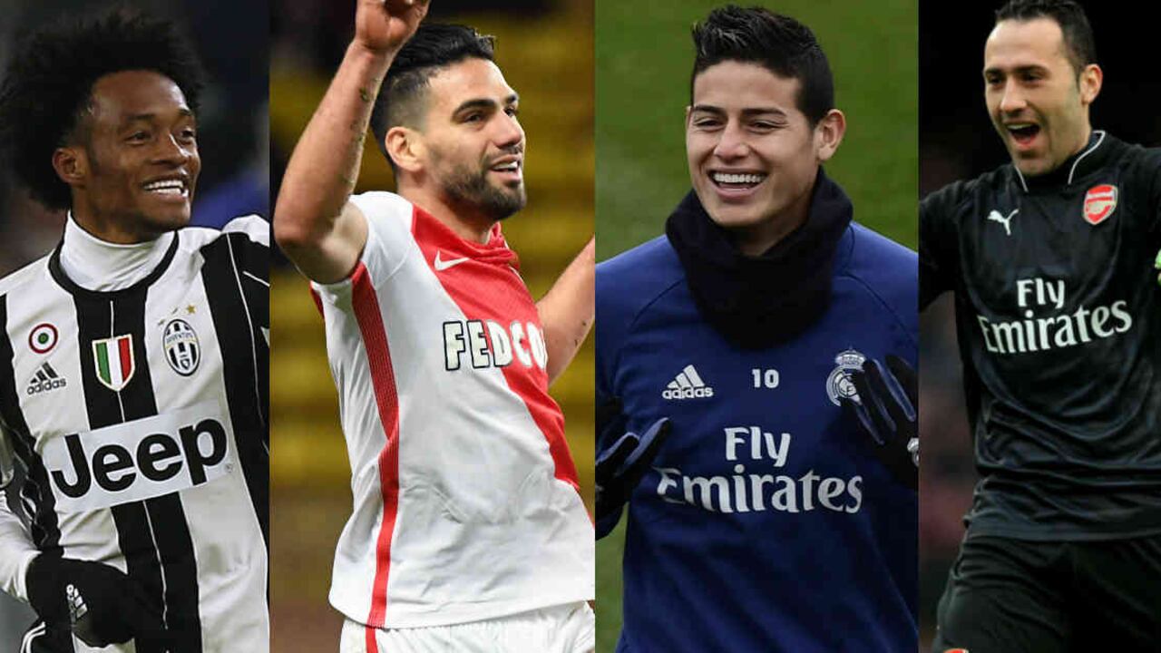 Cuadrado, Falcao, James y Ospina volverán a estar juntos en la Selección Colombia