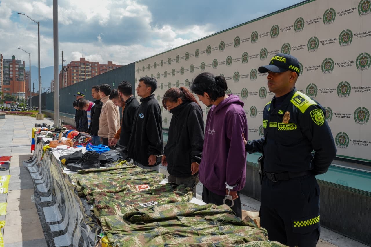 Les fueron incautados varios elementos probatorios vinculados a hechos de terrorismo en Bogotá.