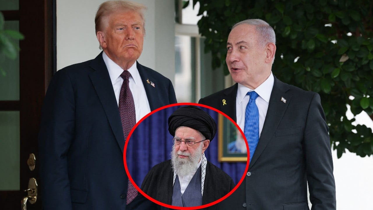 Presidente de Estados Unidos, Donald Trump, y el primer ministro israelí, Benjamin Netanyahu, habrían visto una “foto del cuerpo” de Alí Jamenei.