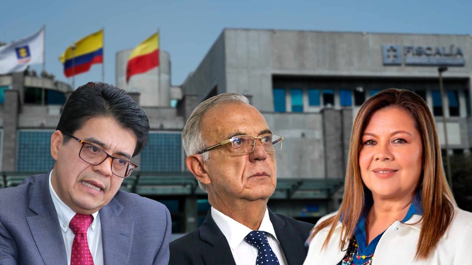 El hoy fiscal delegado ante el Tribunal Superior de Cundinamarca; el embajador en Italia, Iván Velasquez y la fiscal general Luz Adriana Camargo, han trabajado justos en diferentes instancias.