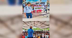 Pinilla participó en la marcha, mientras ponía en ejecución la orden de López.