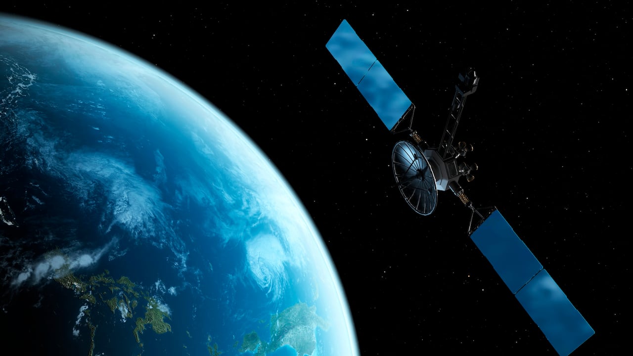 Satélites estadounidenses.