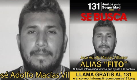 Alias fito escapó de una cárcel de máxima seguridad en Ecuador