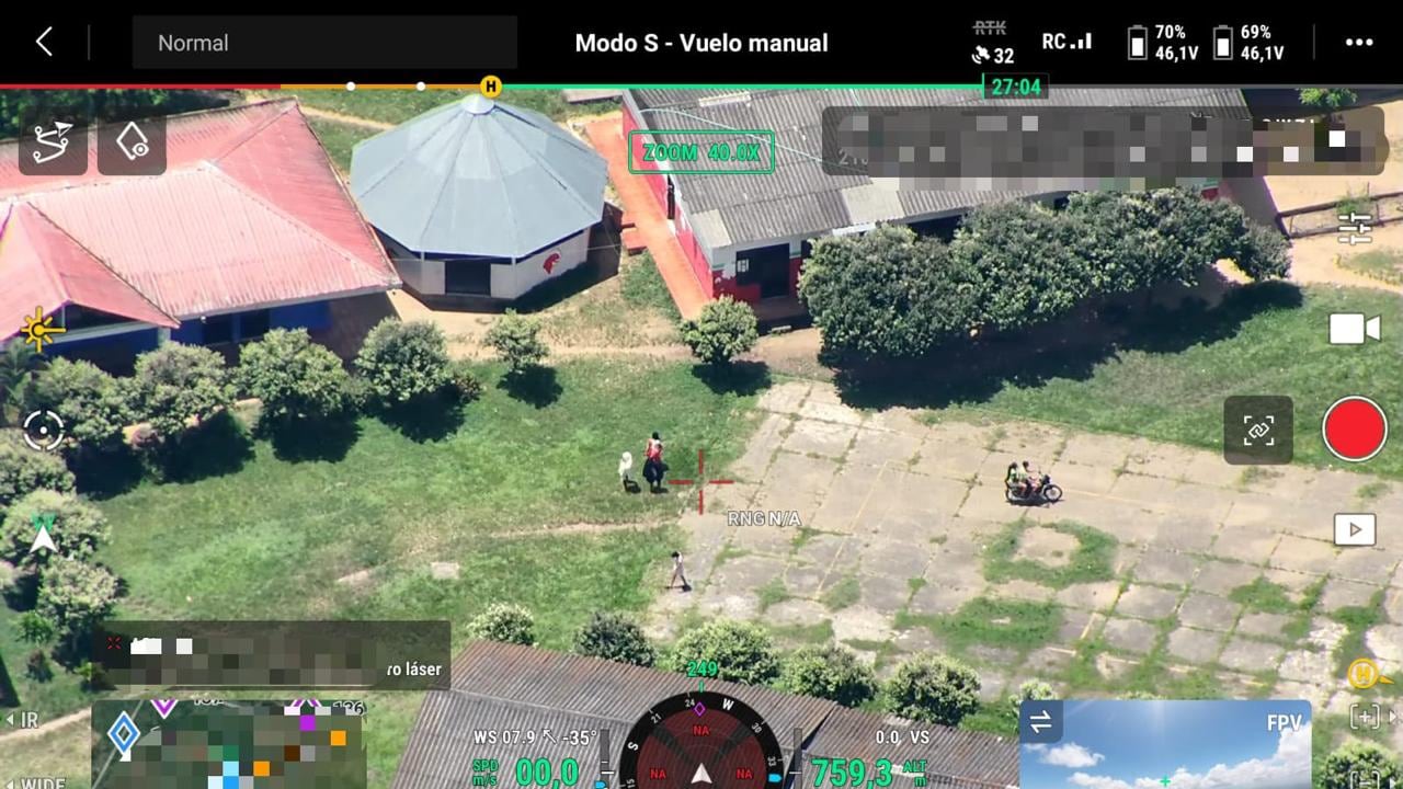 El Ejército vigila con drones el territorio de Arauca.
