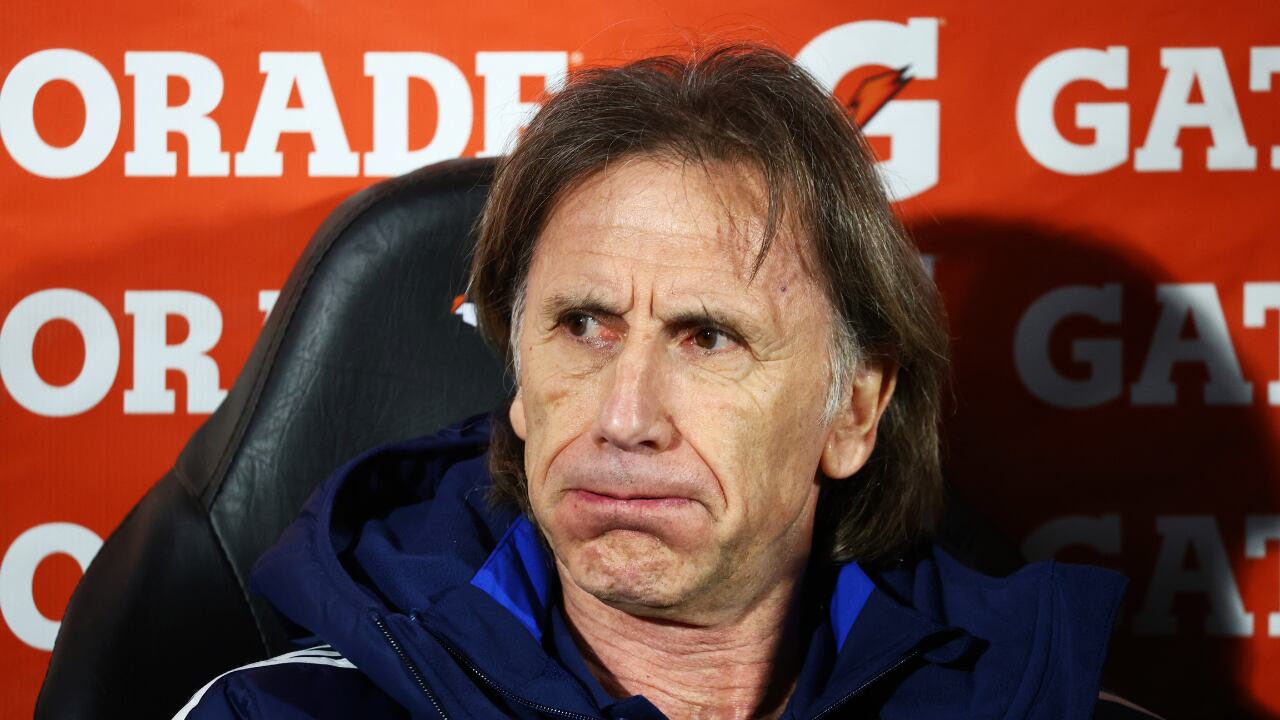 Ricardo Gareca, director técnico argentino.