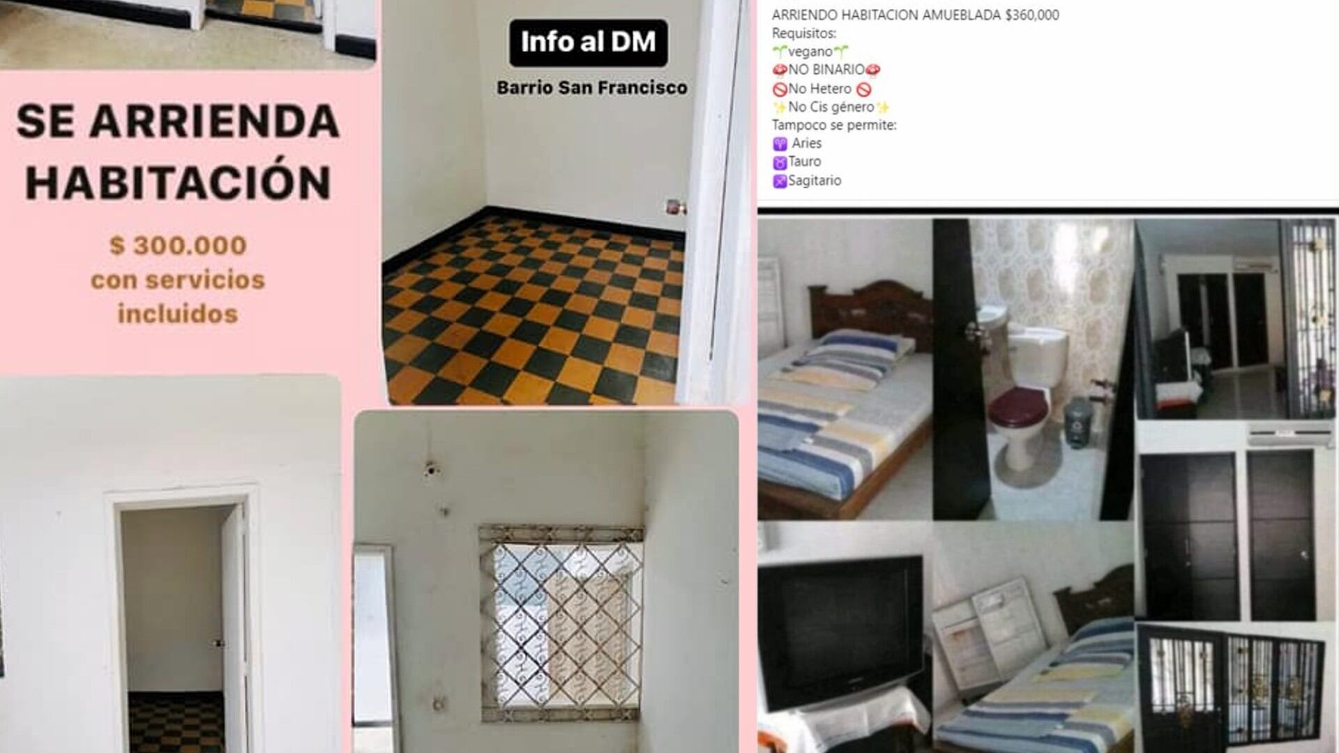 Esta fue la publicación que circuló en Facebook y que generó molestia ente los usuarios.