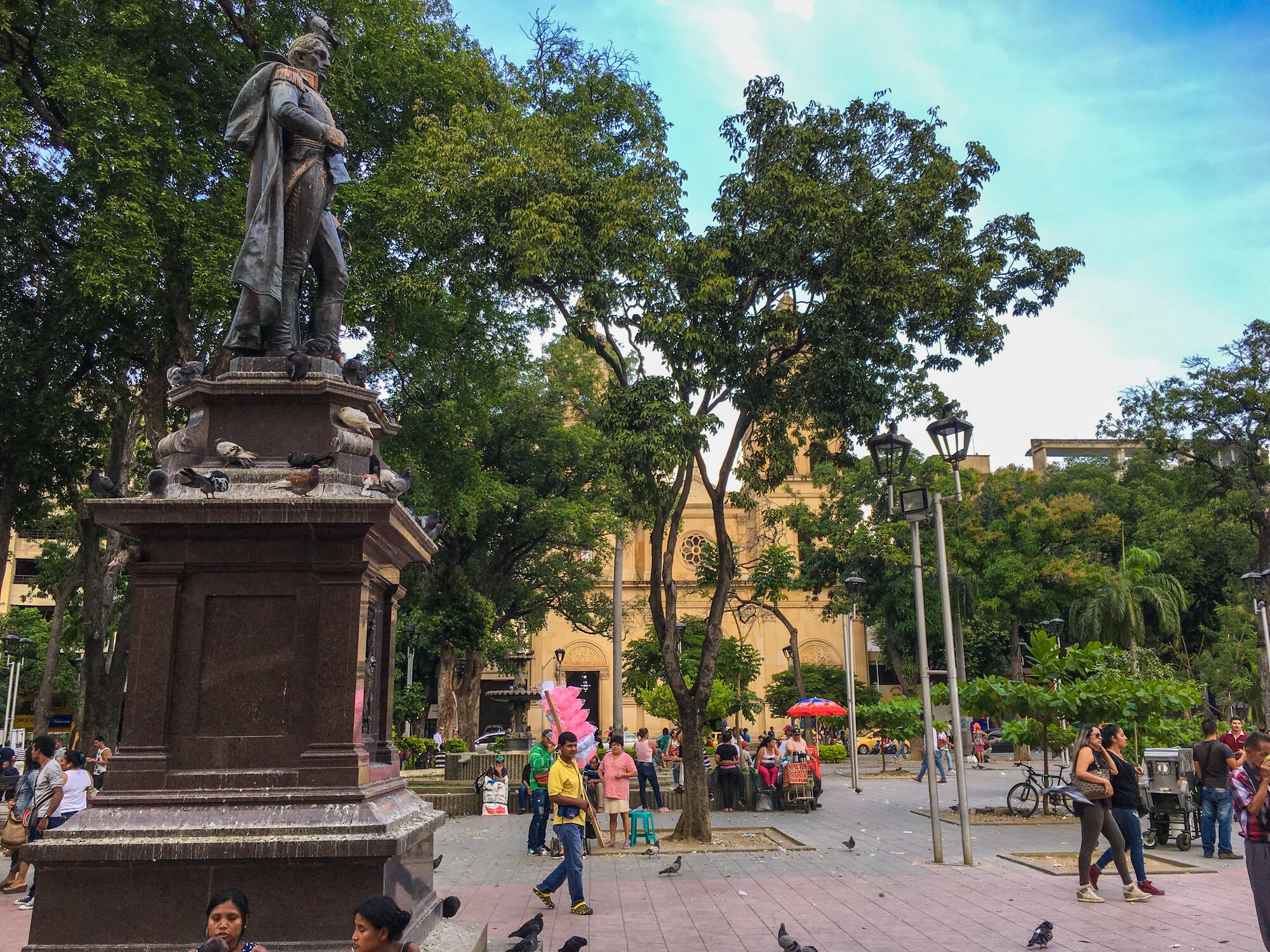 Plaza Santander en Cúcuta