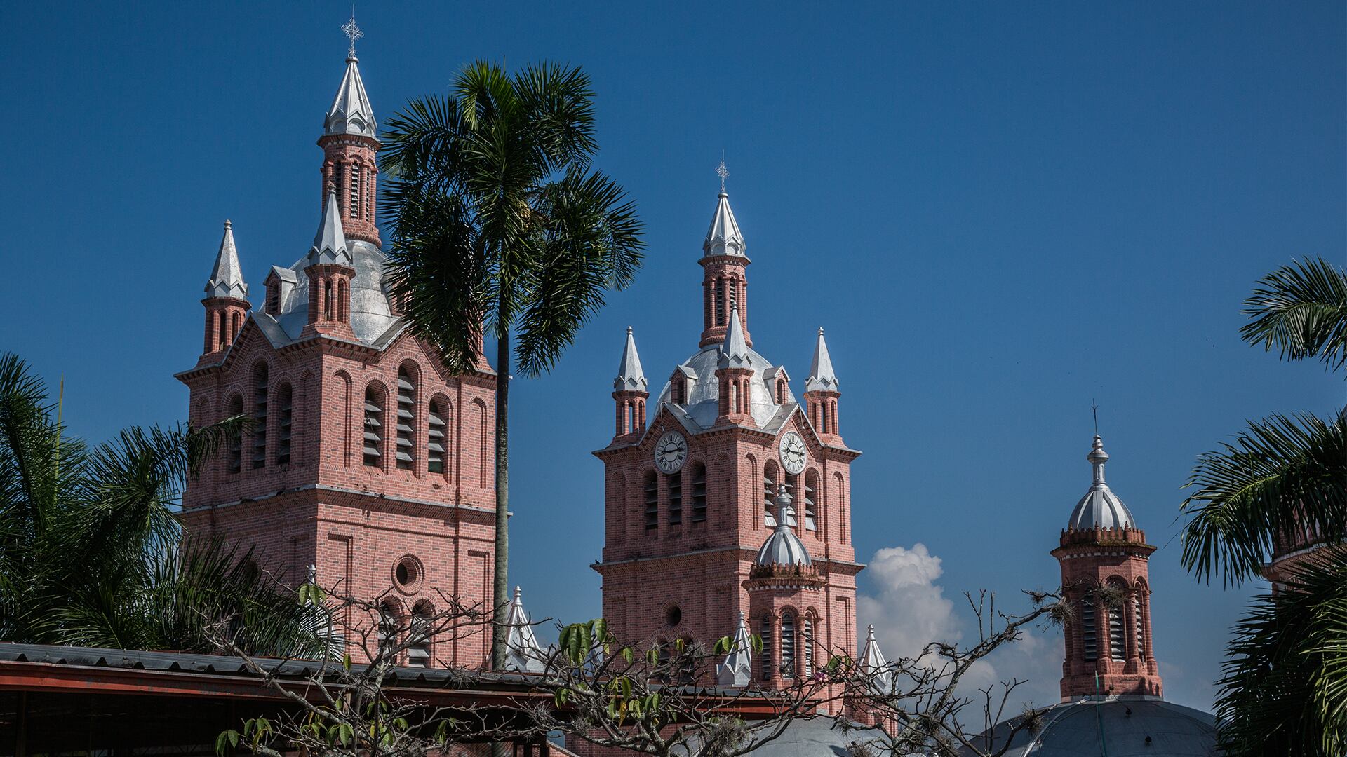 Hasta la Basilica del Señor de los Milagros de Buga peregrinan cientos de católicos durante Semana Santa.