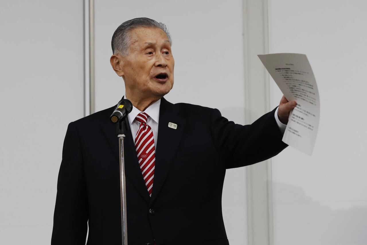 Presidente de los Juegos de Tokio pidió disculpas por sus comentarios sexistas
