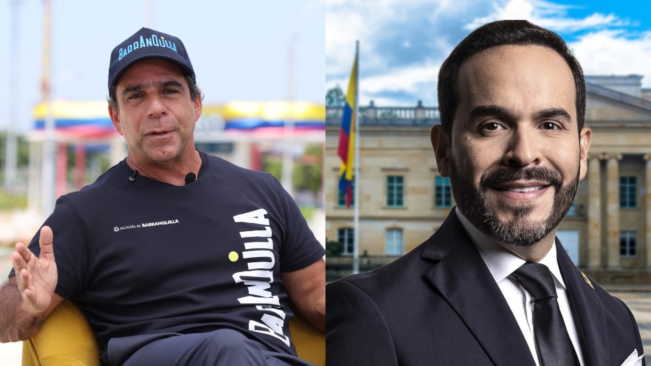 De izquierda a derecha: Alejandro Char y Abelardo De La Espriella.