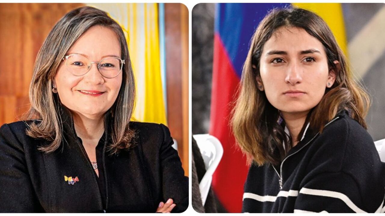 Cielo Rusinque y Laura Sarabia.