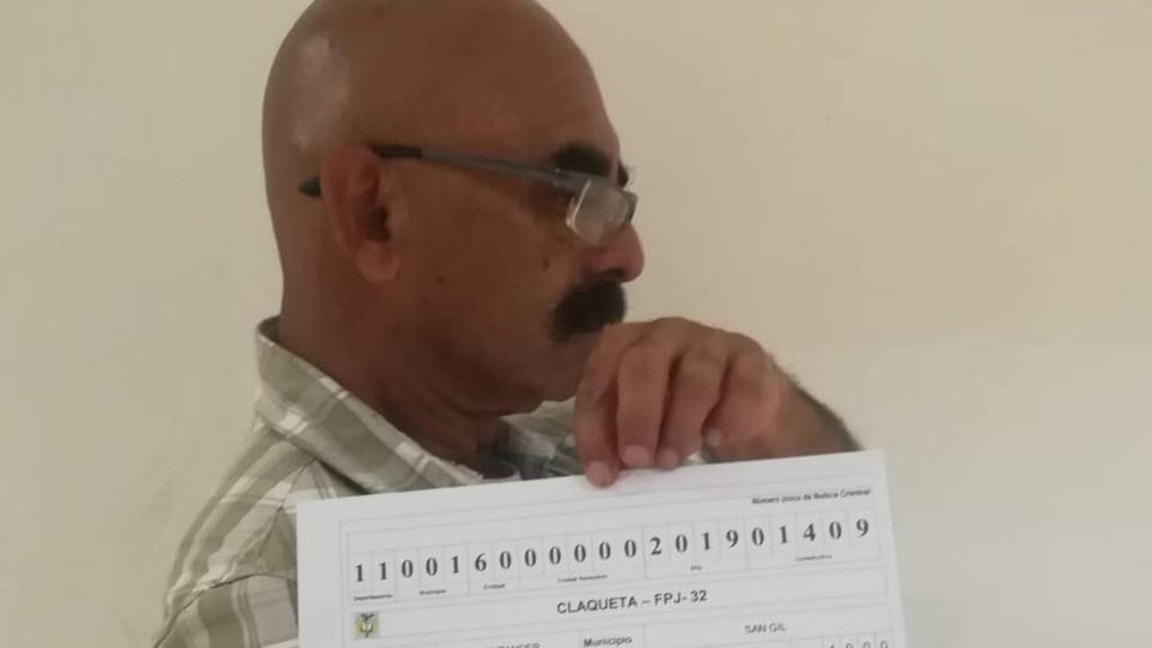 Ramón Eduardo Palomino fue capturado en Barichara.