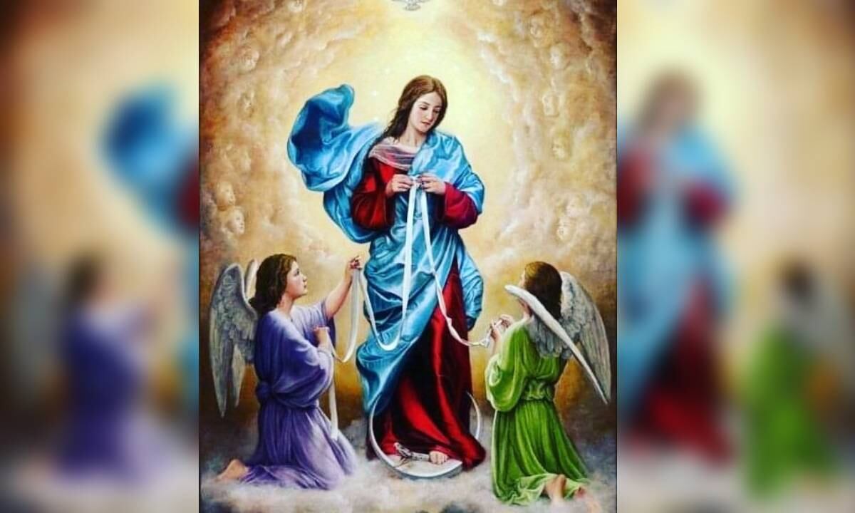 Oración a la virgen desatanudos