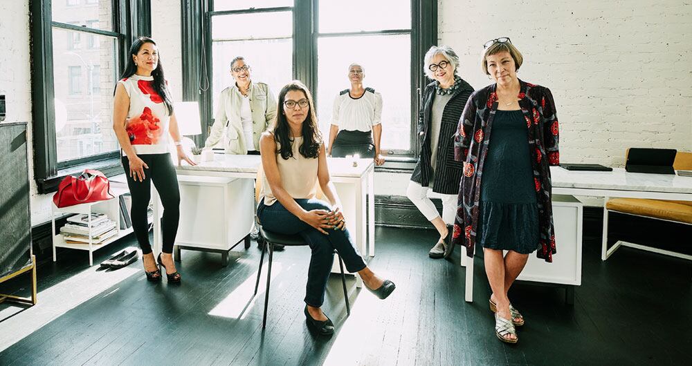 Mujeres en el sector tecnológico.
