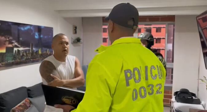 Captura de Hernando Pinilla Figueroa conocido como alias “Mauro”, presunto integrante de una red que enviaba cocaína a Perú, según la Policía.