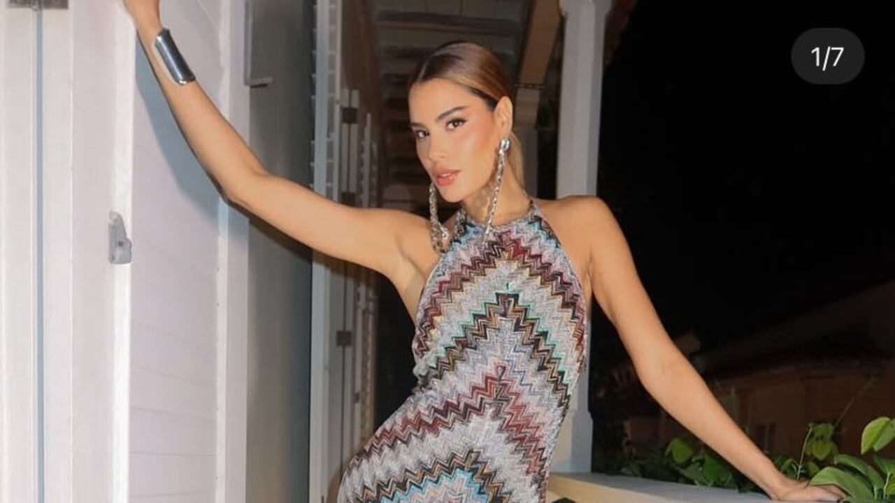 La exreina de belleza y modelo Ariadna Gutiérrez se despidió del 2024 y celebró la llegada del Año Nuevo 2025 en Cartagena